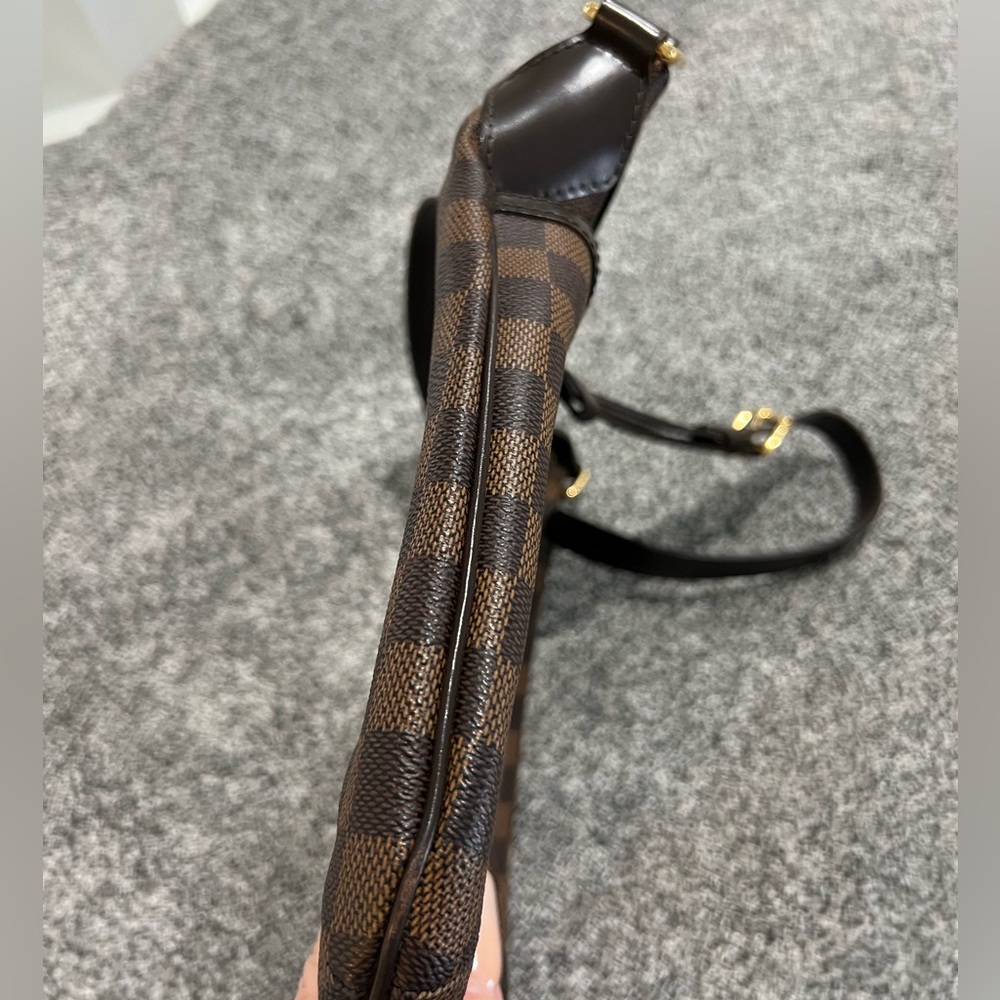 Louis Vuitton Brown Checkered Crossbody Messenger Bag - Picture 10 of 16